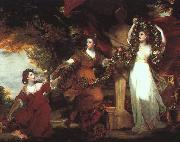 Sir Joshua Reynolds Ladies Adorning a Term of Hymen oil painting picture wholesale